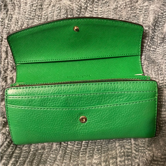 Green Michael Kors Wallet - Picture 3 of 3